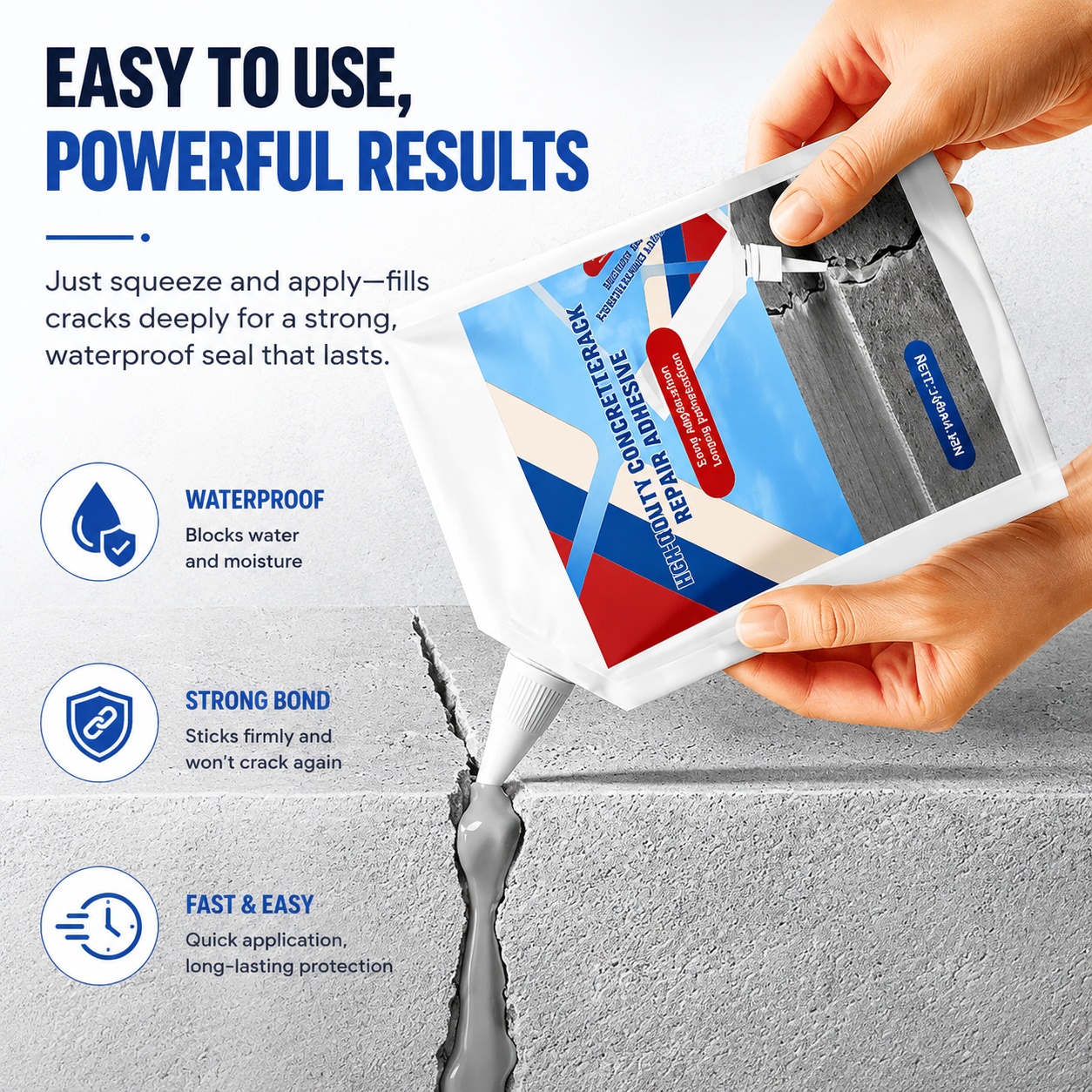 2-IN-1 CONCRETE CRACK FILLER